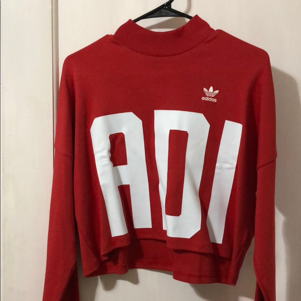 ADIDAS cropped pullover